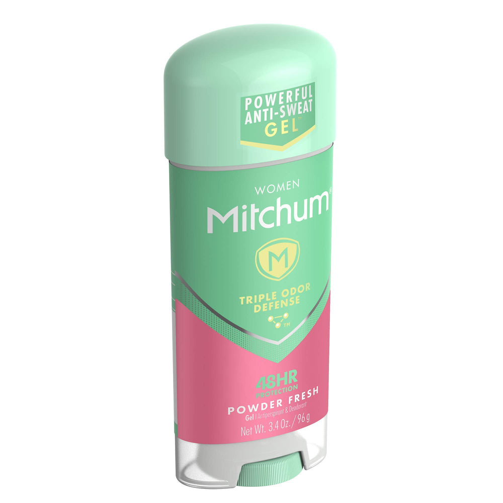 Mitchum gel clair—déodorant antiperspirant protège des odeurs toute la journée.