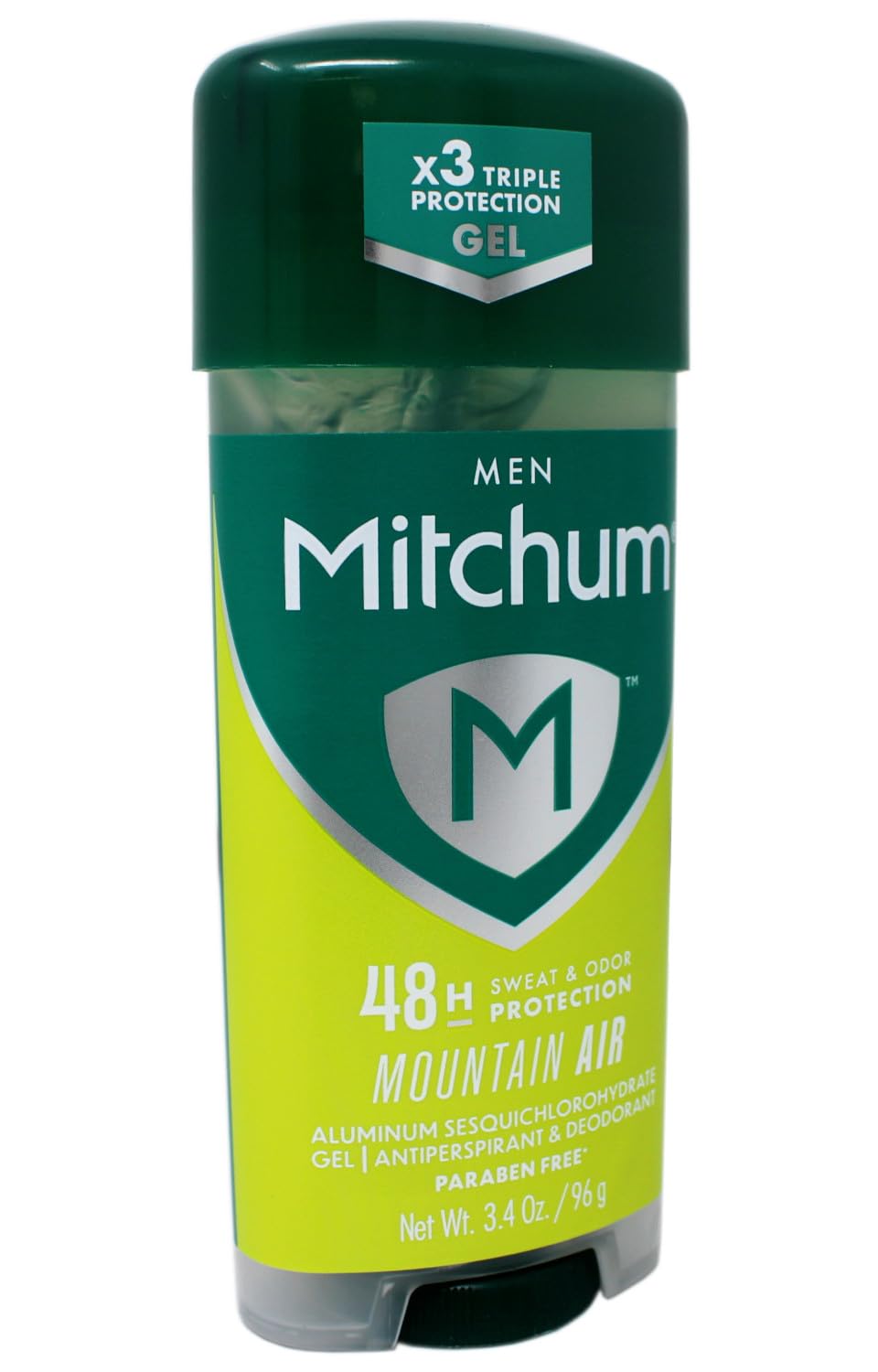 Mitchum Montagne Air: texture gel fluide pour application facile et rapide.