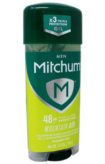 Mitchum Montagne Air: texture gel fluide pour application facile et rapide.