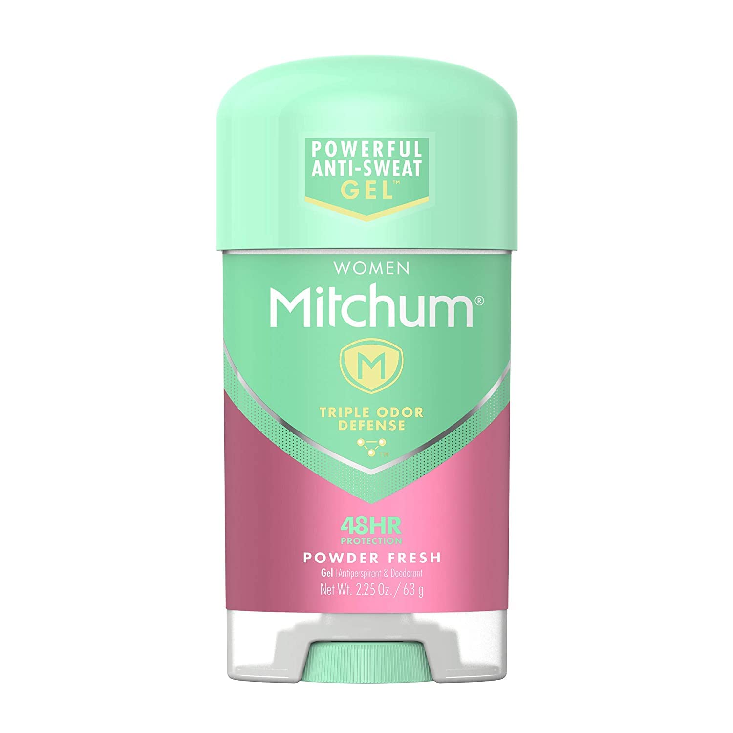 Mitchum dermatologist-tested formula is gentle on skin for daily use.
