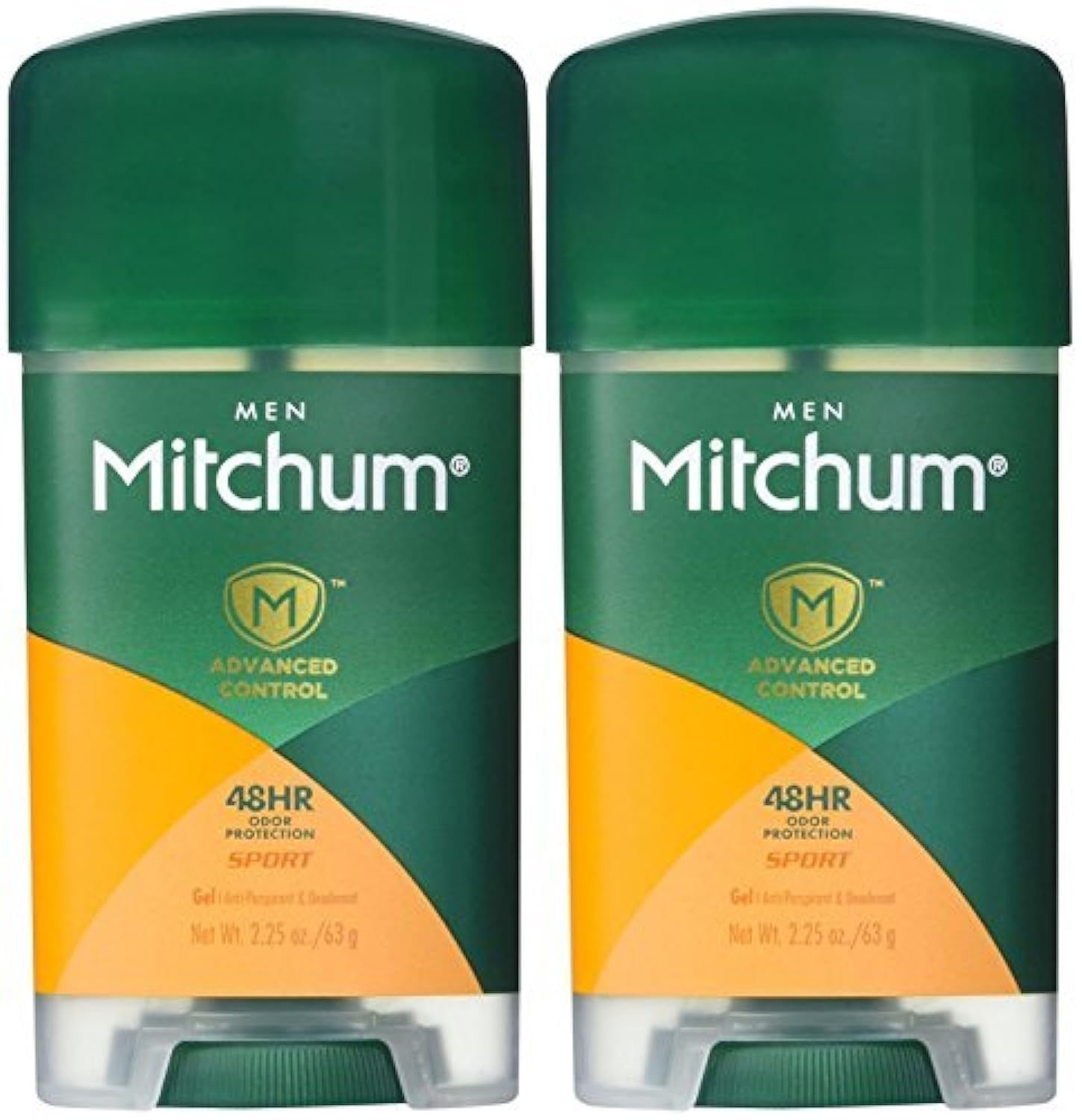 Mitchum Gel Transparent pour homme, bouteille visible, protection anti-transpiration discrète au quotidien.