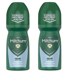 Mitchum Invisible Rouleau sans parfum pour peaux sensibles et fraîcheur durable.