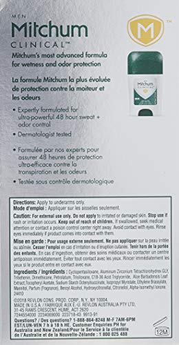 Mitchum Oxygen: formule hydratante pour peaux sèches et confort.
