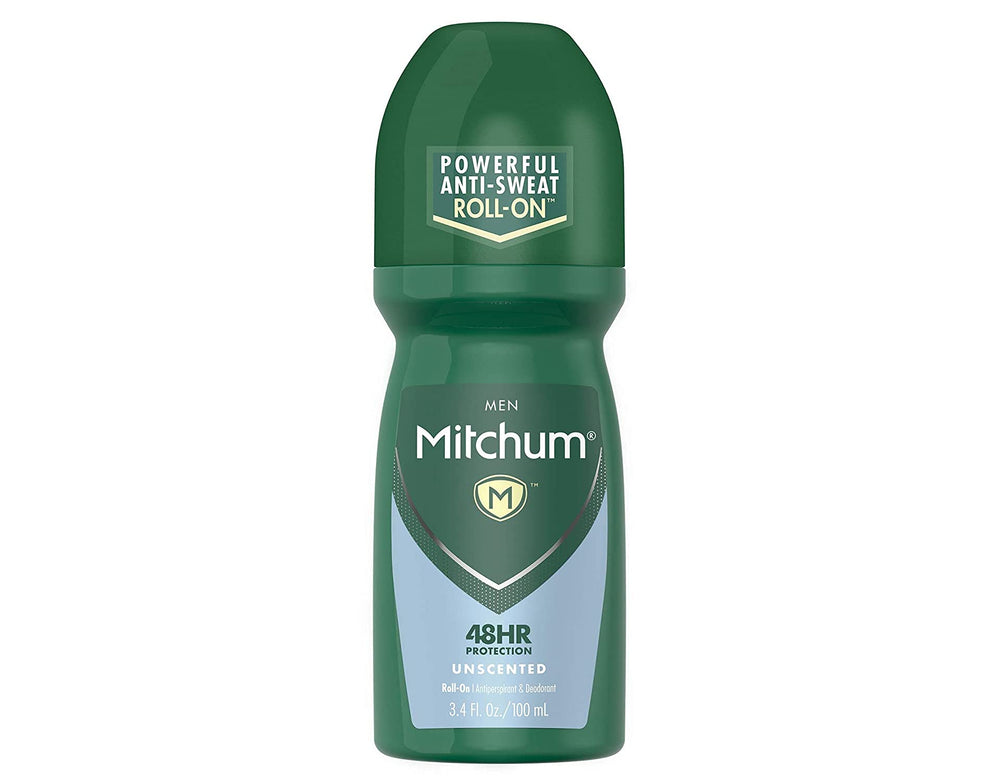 Mitchum Roll-On, application lisse et rapide sans résidu.