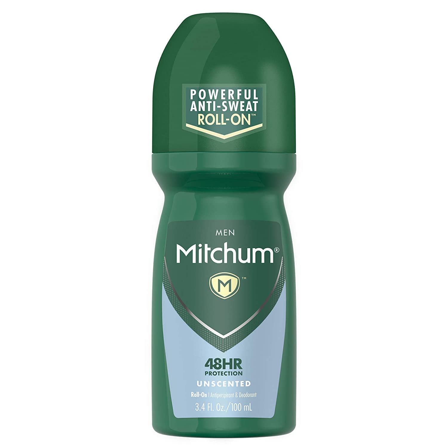 Mitchum Roll-On Invisible Sans Parfum – bouteille montrant une protection discrète durable.