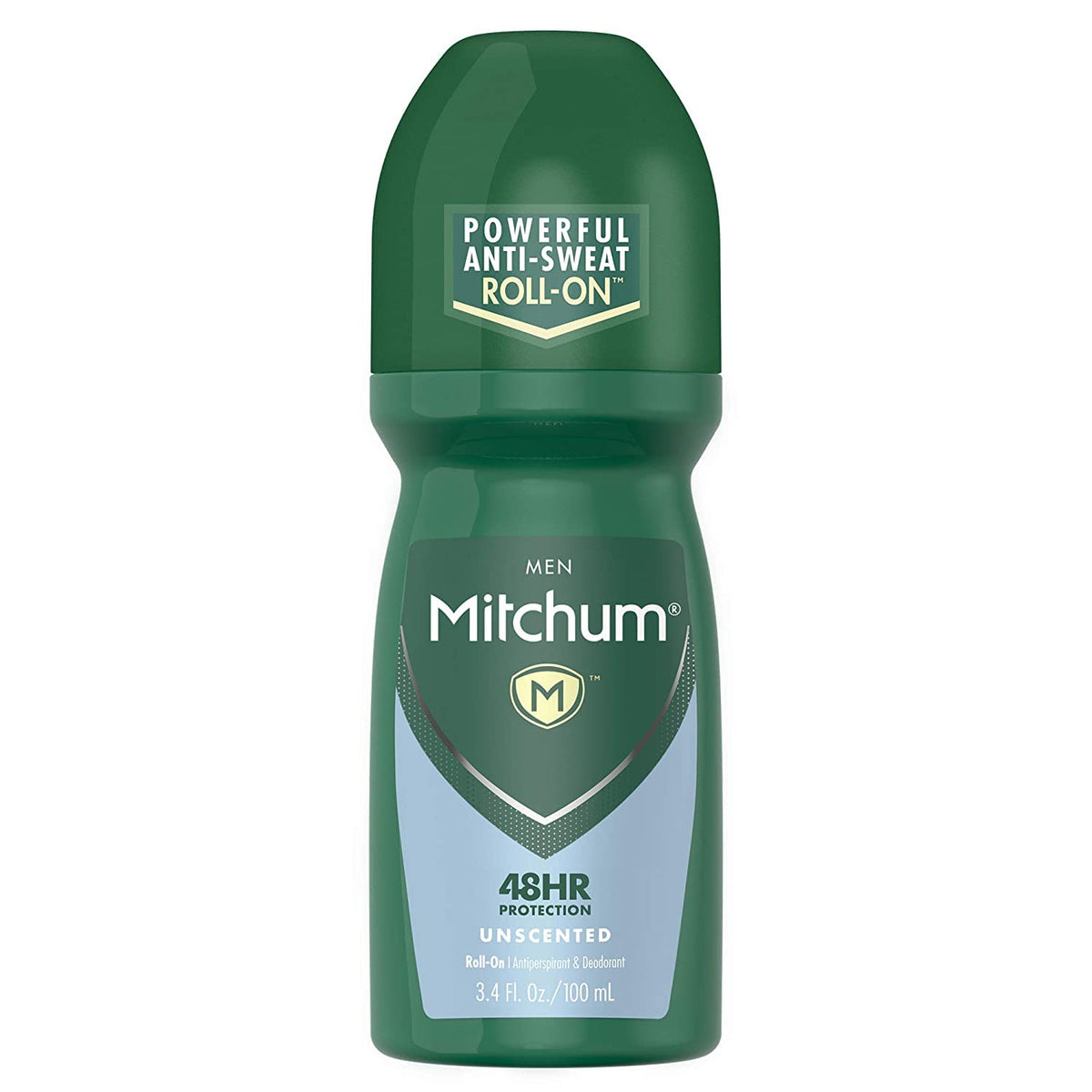 Mitchum Roll-On Invisible Sans Parfum – bouteille montrant une protection discrète durable.