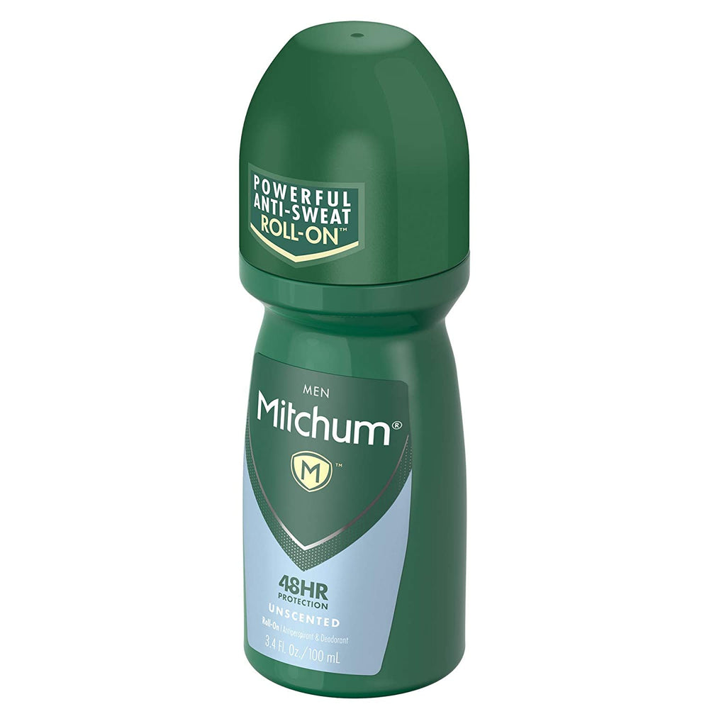 Mitchum Roll-On – protection 48 heures contre transpiration et odeurs.