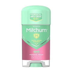 Mitchum Déodorant Gel pour femmes, parfum poudre fraîche, longue tenue.