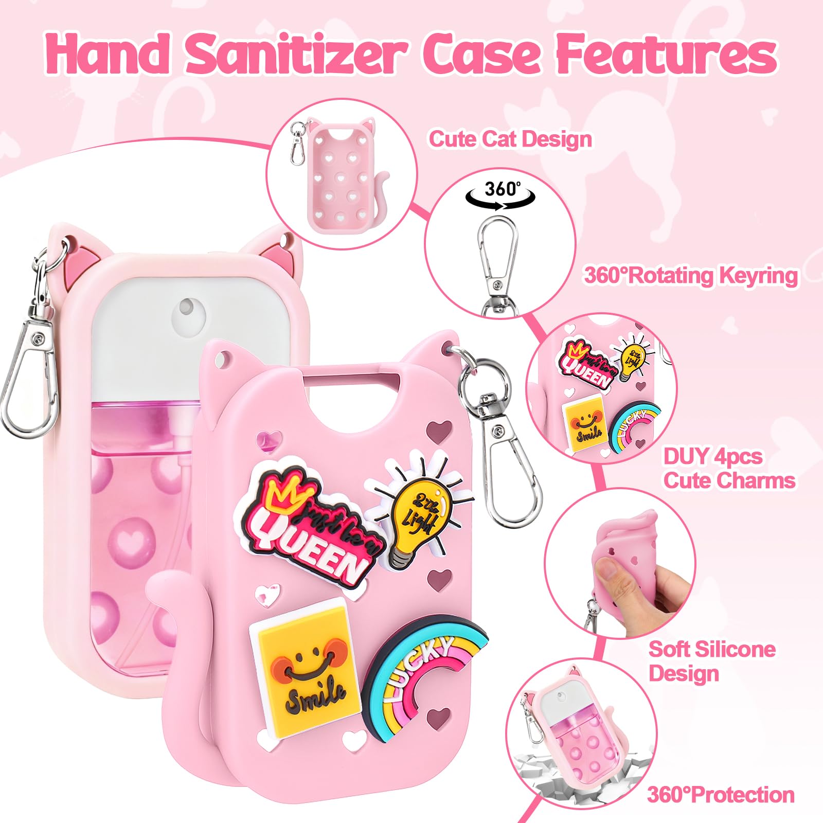 Silicone sans BPA Mity Rain protège des rayures et des chocs.