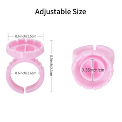 Miuffue bagues-a-colle-pose-rapide assure une application efficace des cils.