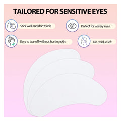 Miuffue coussins yeux étanches, idéal pour les extensions.
