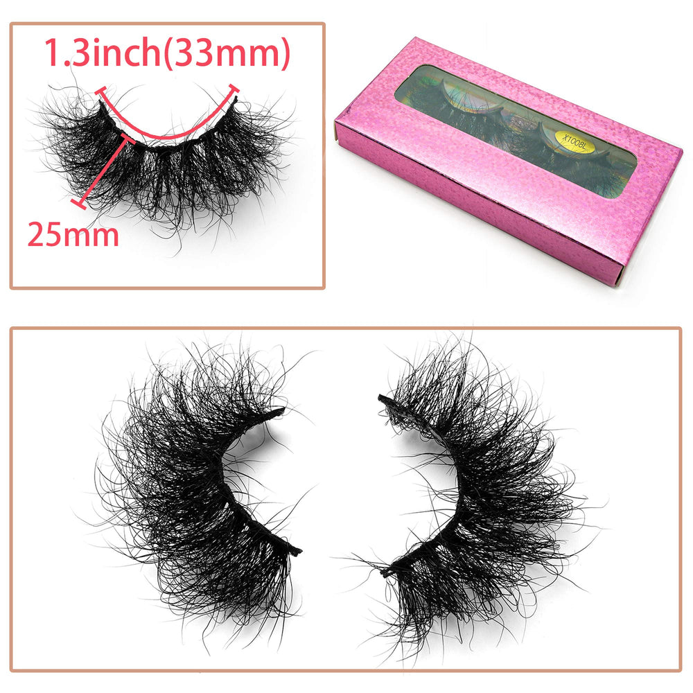 Miuhair Beauty cils fluffy 3D, profondeur et volume pour les yeux.
