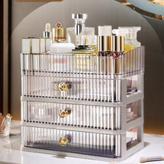 MIUOPUR organisateur maquillage à 3 tiroirs pour rangement clair.