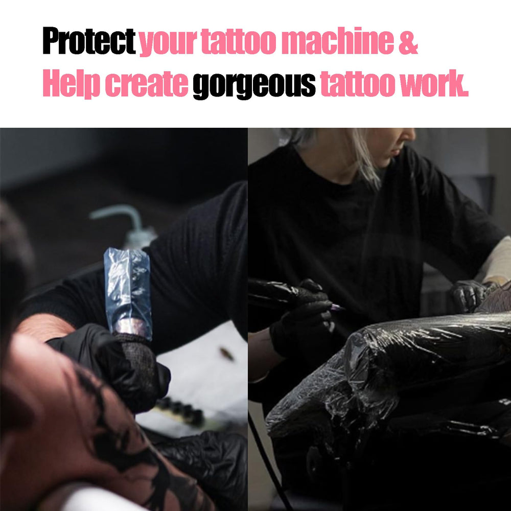 Miuxia : emballage produit tatouage rose, présentation soignée.