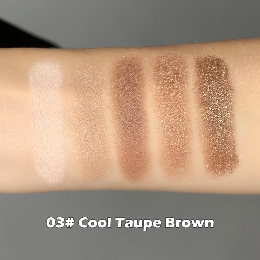 Palette Mivota : texture matte et nacrée facile à estomper.