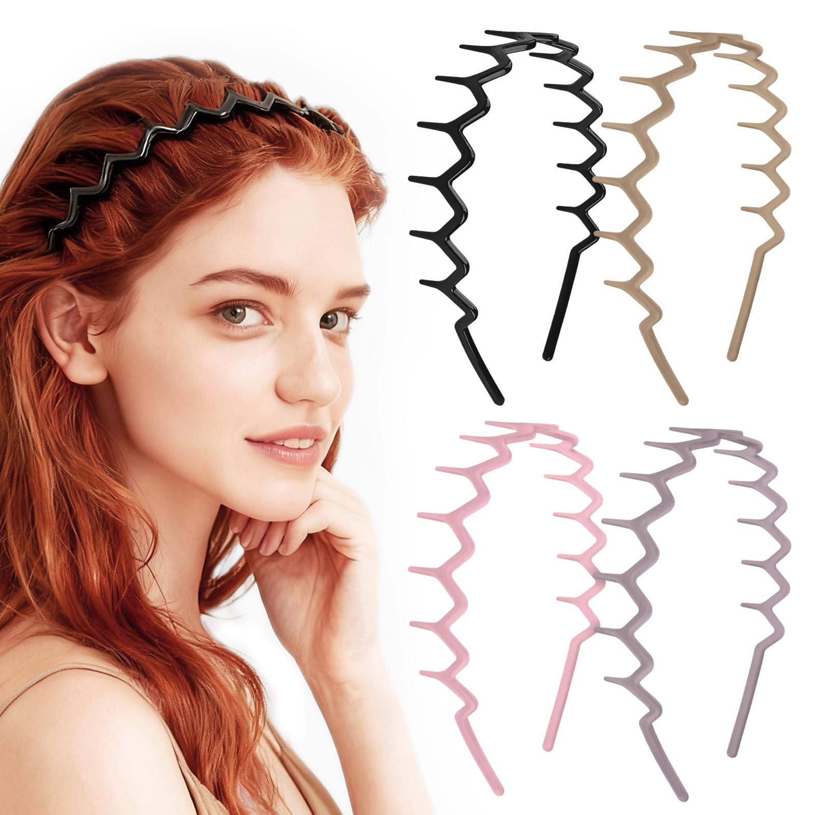 Bandes zigzag MIVZO noir, antidérapantes pour un maintien fiable lors de vos mouvements.