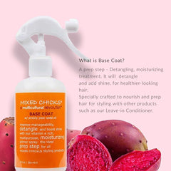 Base Coat Mixed Chicks – démêlage et préparation avant le coiffage