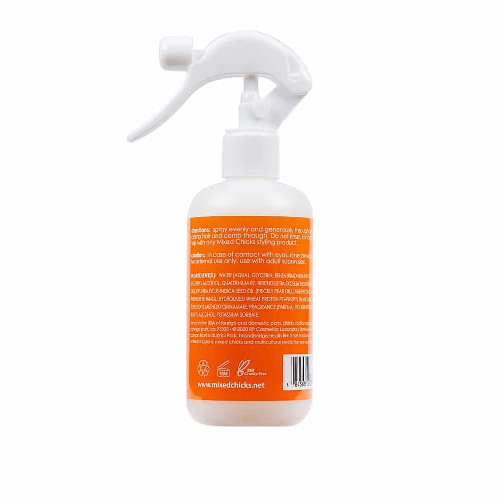 Base Coat Mixed Chicks – spray prêt à appliquer sur cheveux humides pour démêler rapidement