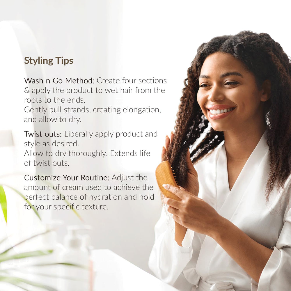 Infusions botaniques riches apportant soin nourrissant aux cheveux Mixed Chicks.