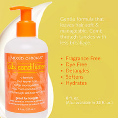 Mixed Chicks Kids – huile de carthame pour une douceur et hydratation légère.
