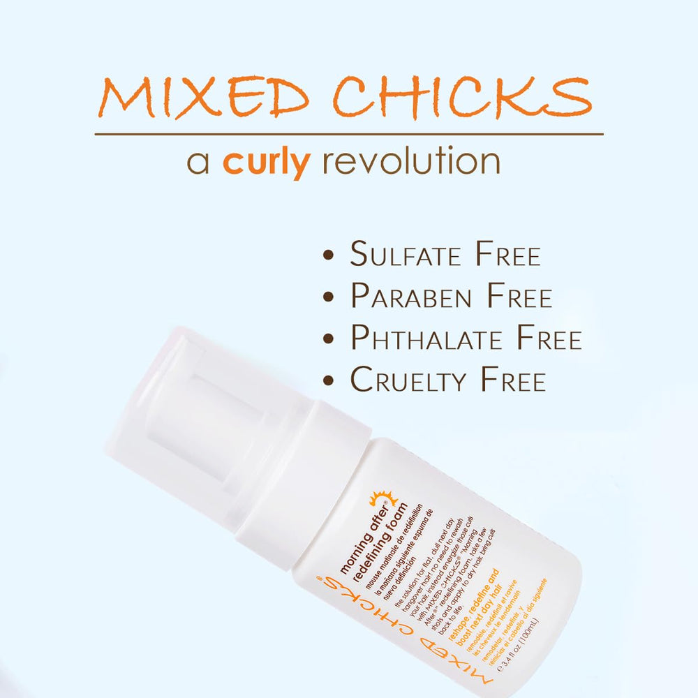 Mixed Chicks Morning After: cheveux secs, réveille les boucles sans résidu gras.