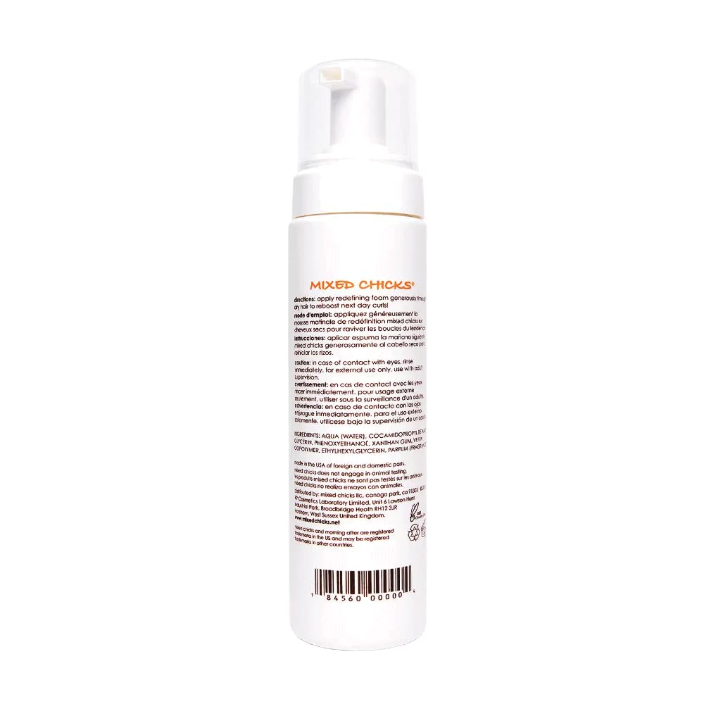 Mixed Chicks Mousse Redefinissante – texture cremeuse prête a l’emploi.