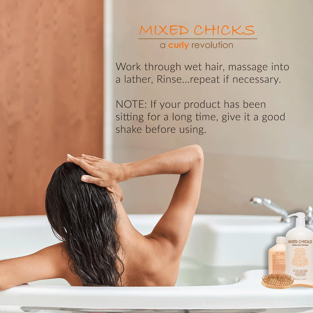 Shampooing Mixed Chicks application facile sous la douche.