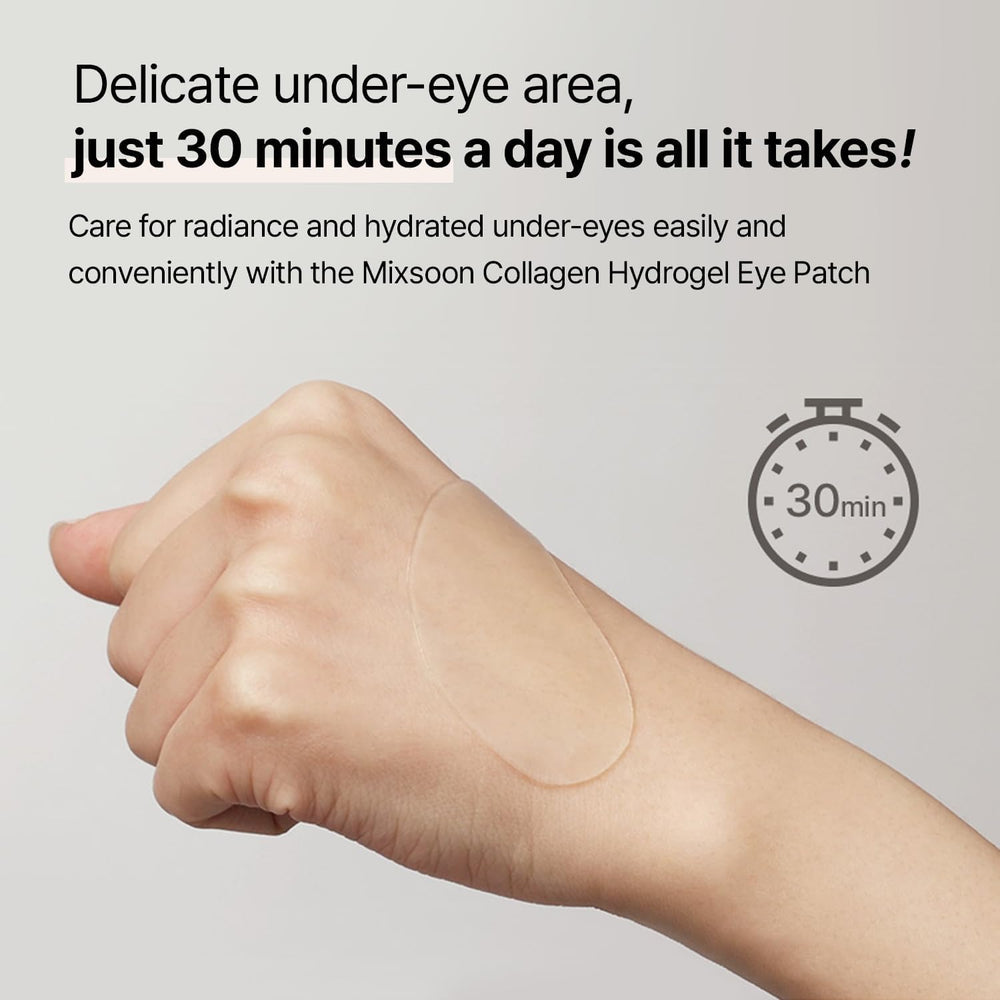Application ciblée mixsoon sur le contour des yeux et zones sensibles.