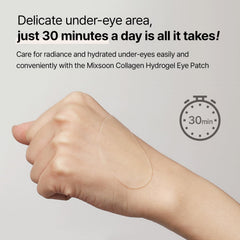 Application ciblée mixsoon sur le contour des yeux et zones sensibles.
