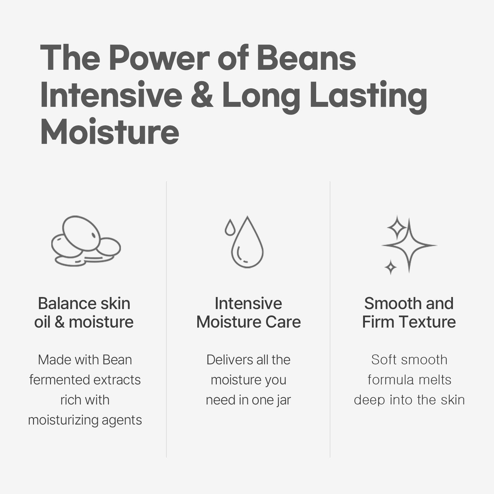 Application douce de l’essence haricot sur le visage