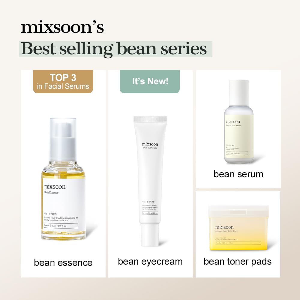 Mixsoon Bean Eye Cream texture-creme-lissante: application douce et absorption rapide