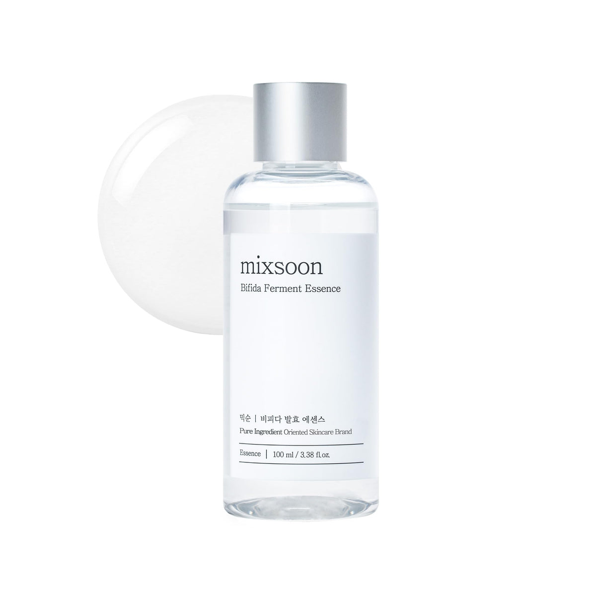 mixsoon Bifida Ferment Essence – bouteille élégante pour hydrater et nourrir la peau