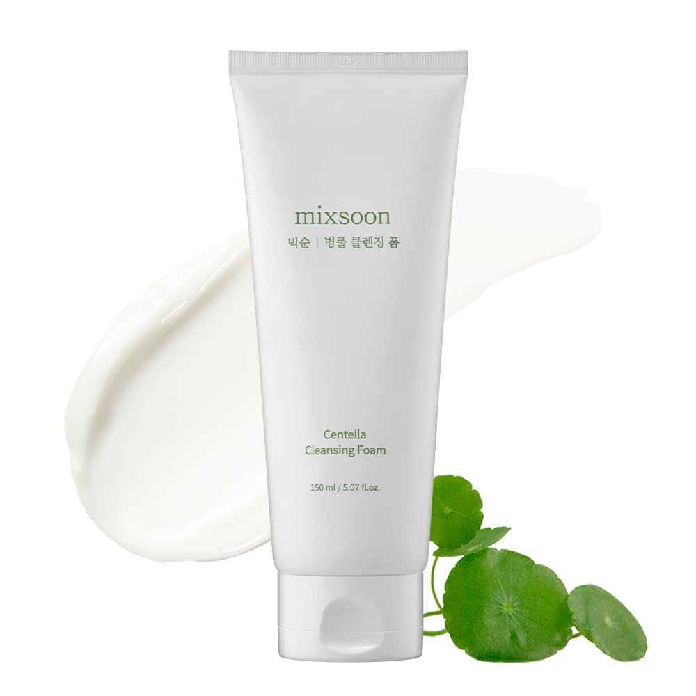Mixsoon Centella Mousse Nettoyante — bouteille 150ml, nettoyage doux et hydratant.