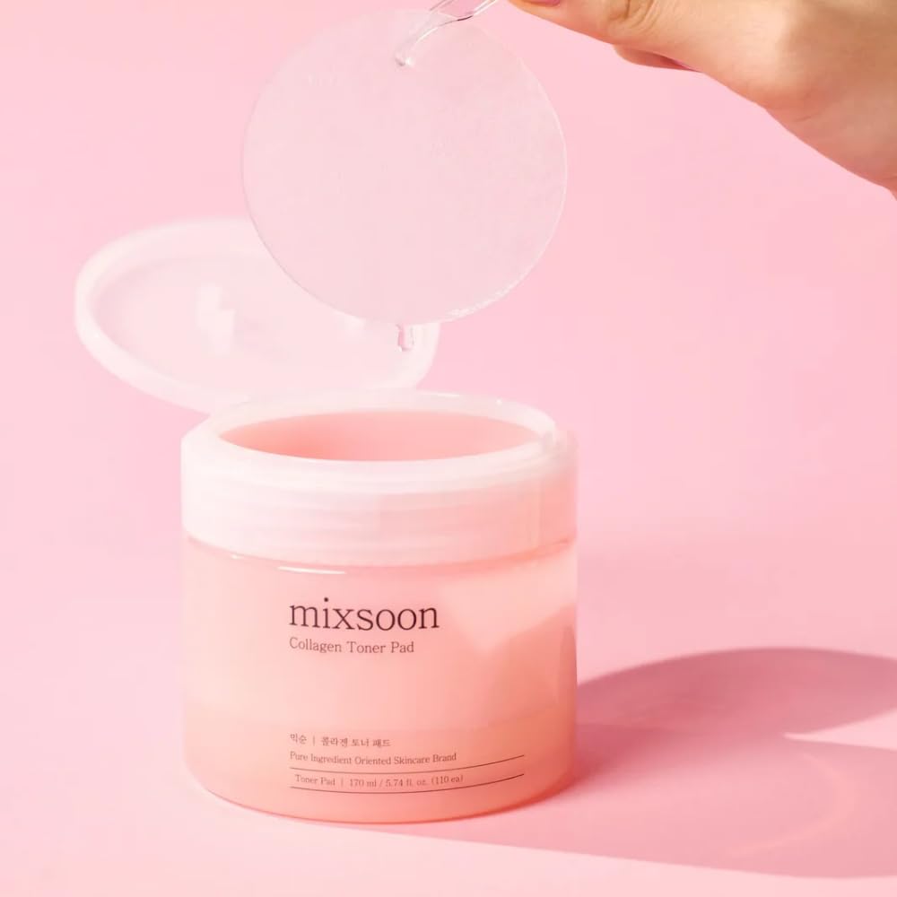 Mixsoon Cotons-toniques application rapide: pad pre-imprégné pour soin express et efficace.
