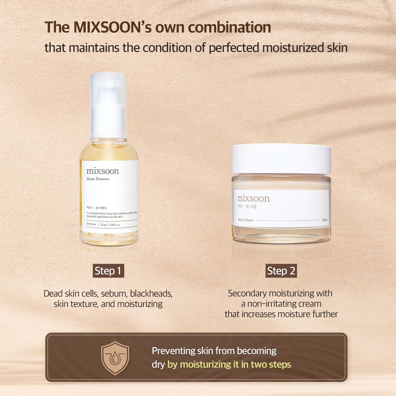 Coffret duo mixsoon soin visage pour une routine simple