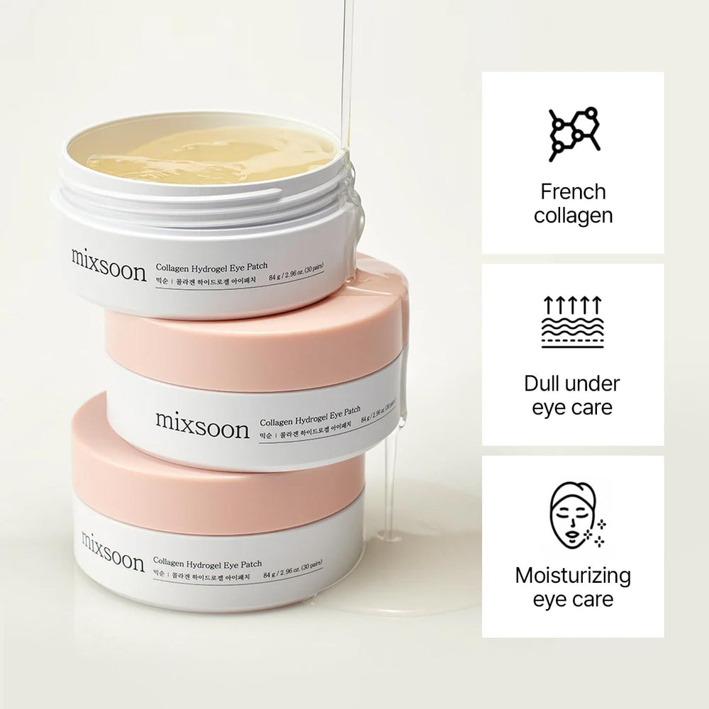 Gel yeux mixsoon, texture fraîche et apaisante autour du contour.