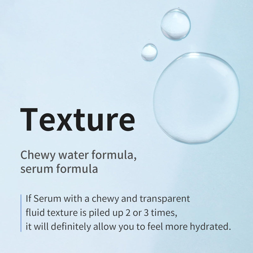 Sérum Eau Glaciaire mixsoon – couche hydratante renforçant la barrière cutanée.