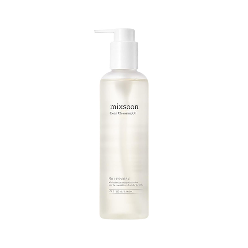Mixsoon huile démaquillante haricot fermenté, flacon prêt pour un démaquillage en douceur