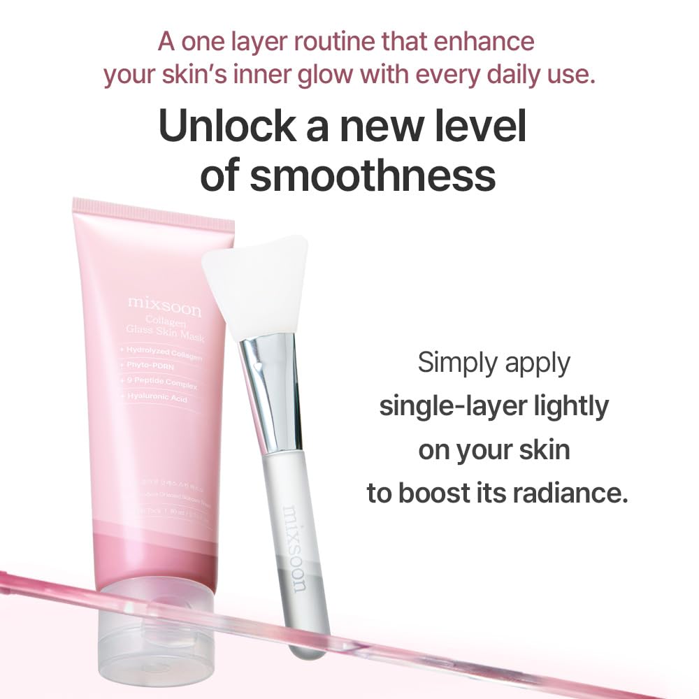 Mixsoon Masque Collagen Retirer Visage: retrait facile et fini net