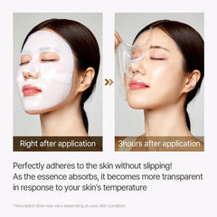 Essence concentrée du masque mixsoon pénètre rapidement et nourrit