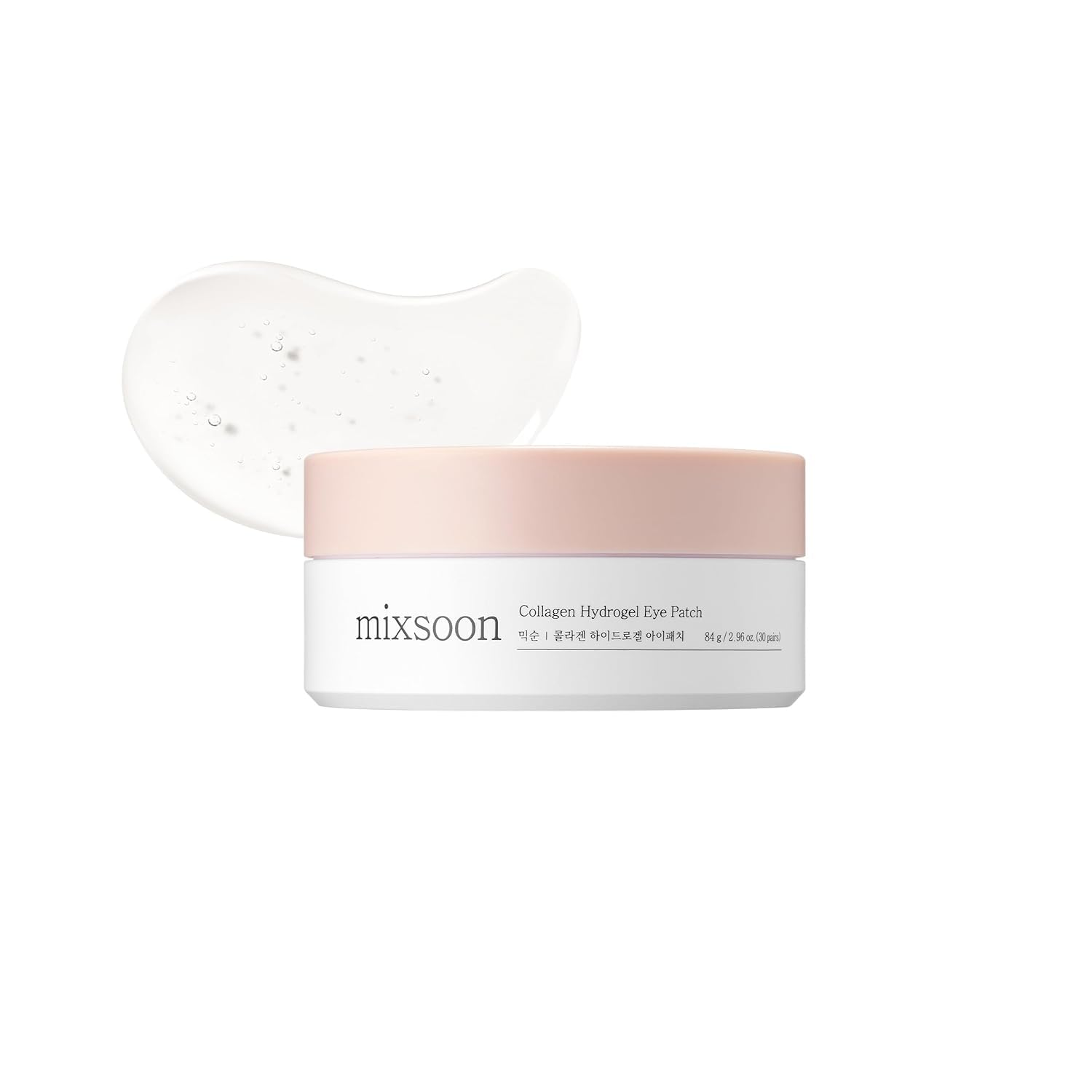 Patchs hydrogel mixsoon pour les yeux, hydratation ciblée et regard rafraîchi.