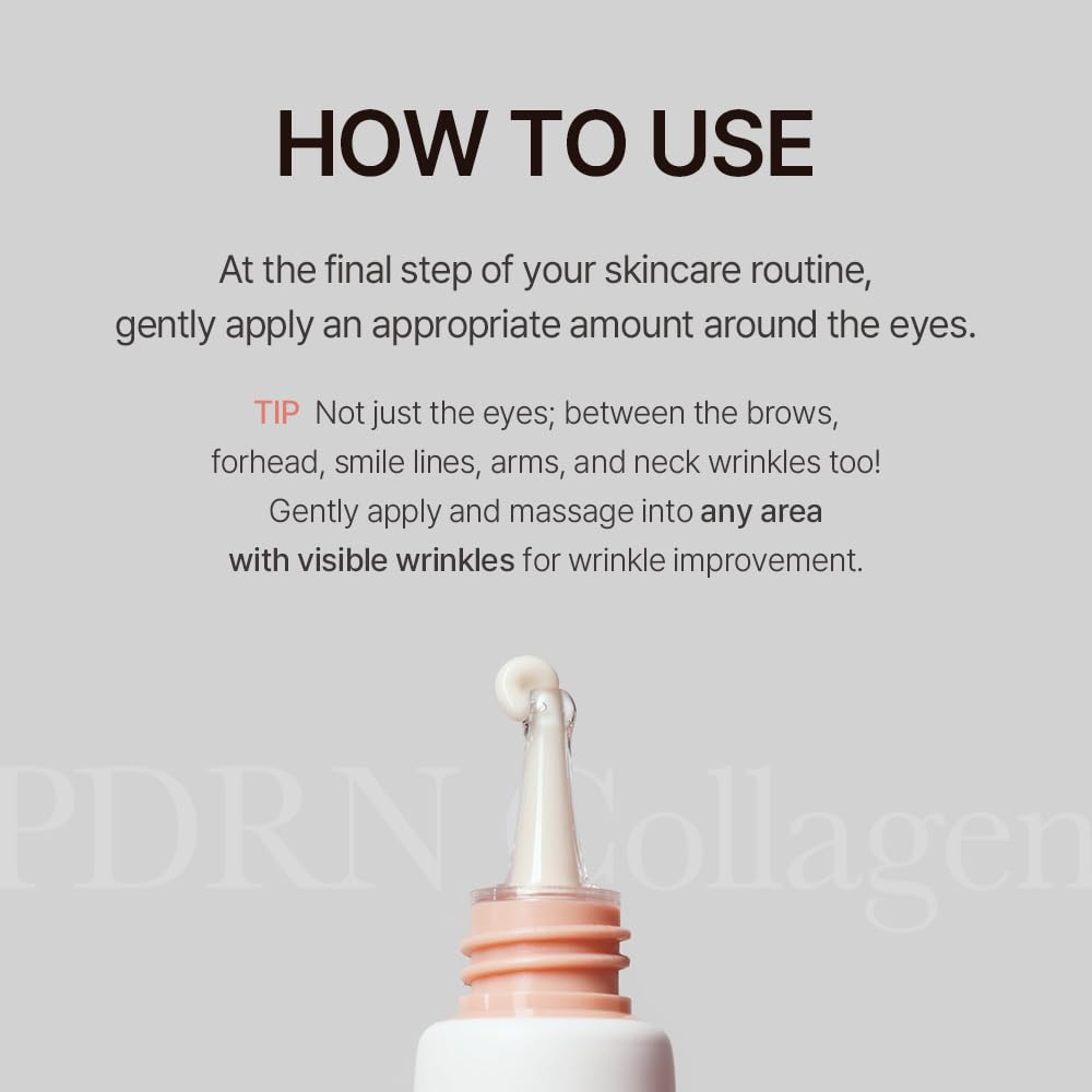 Confort du regard après application du sérum mixsoon PDRN Collagène Yeux