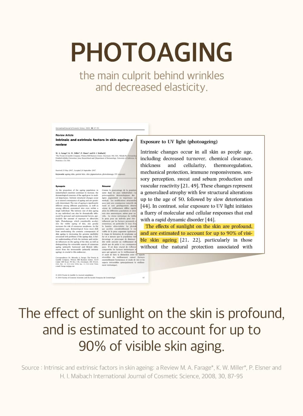 Mixsoon protection UV SPF50 pour une couverture fiable.