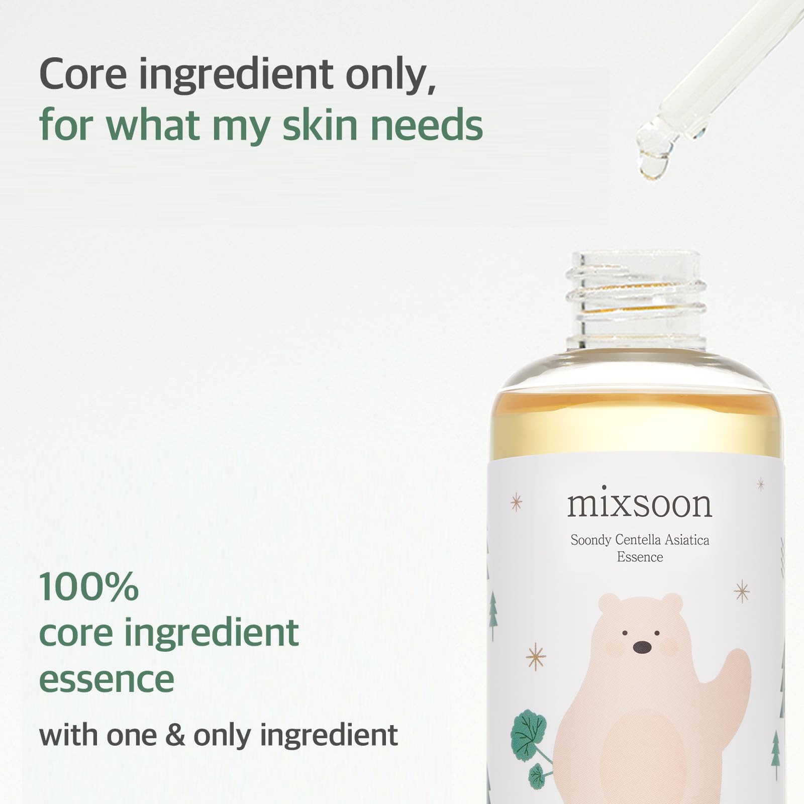 Mixsoon Soondy Centella : absorption rapide sans fini collant.
