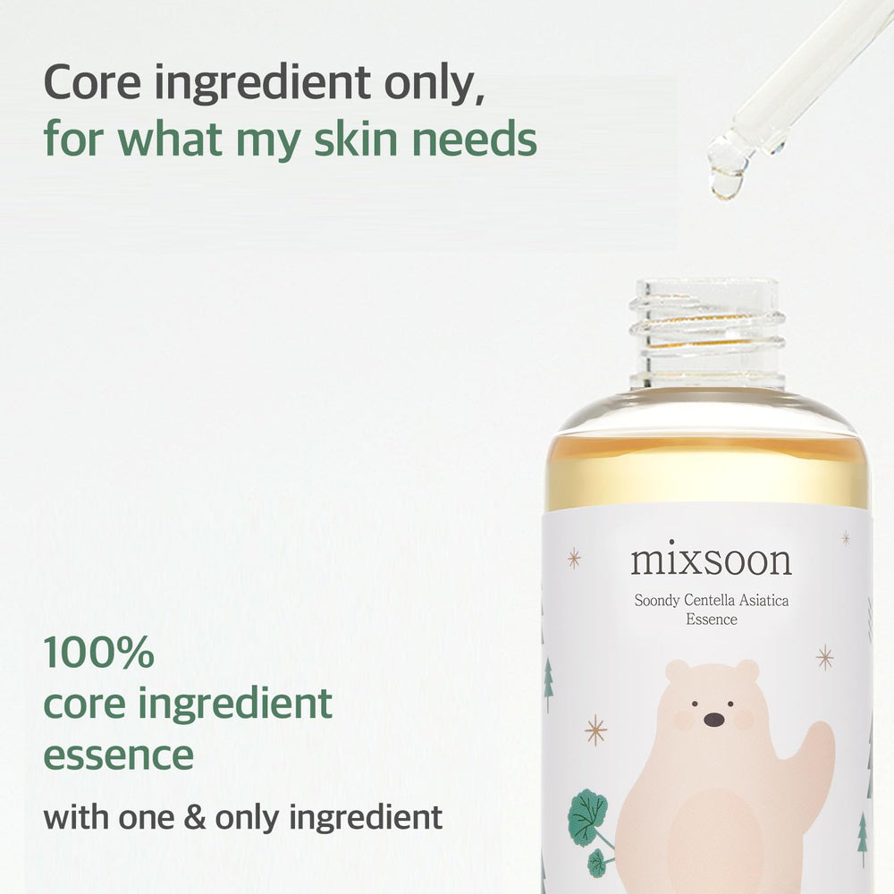 Mixsoon Soondy Centella : absorption rapide sans fini collant.