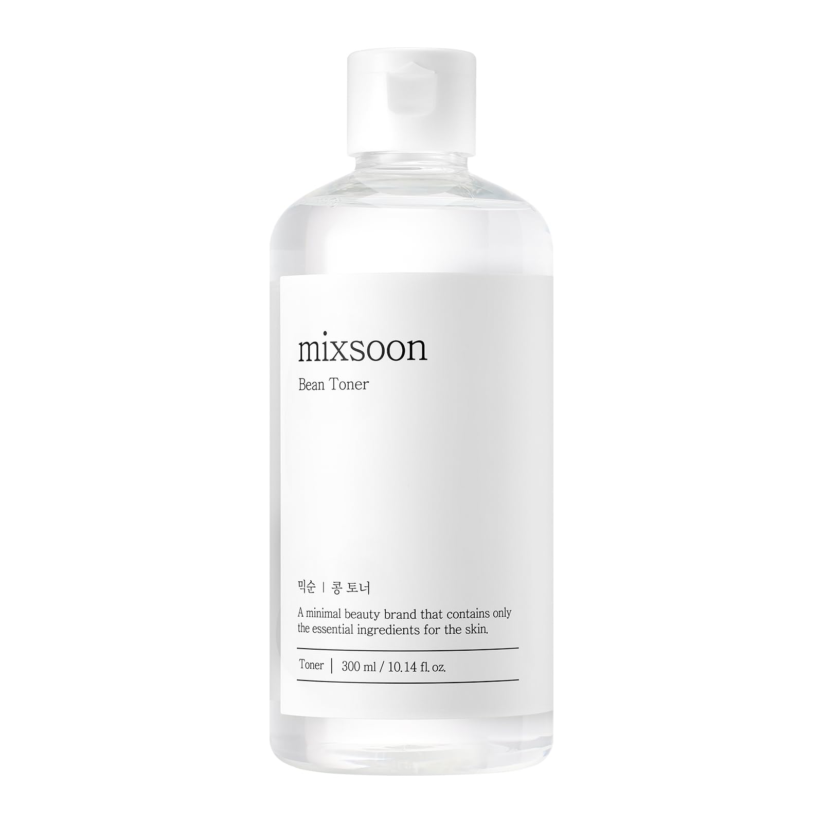 Mixsoon tonique haricot – bouteille visible, hydratation douce pour la peau.