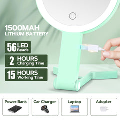 MIYADIVA miroir lumière tactile: changement rapide de couleur.