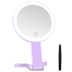 Miyadiva miroir maquillage lumineux 30x, précision pour les détails.