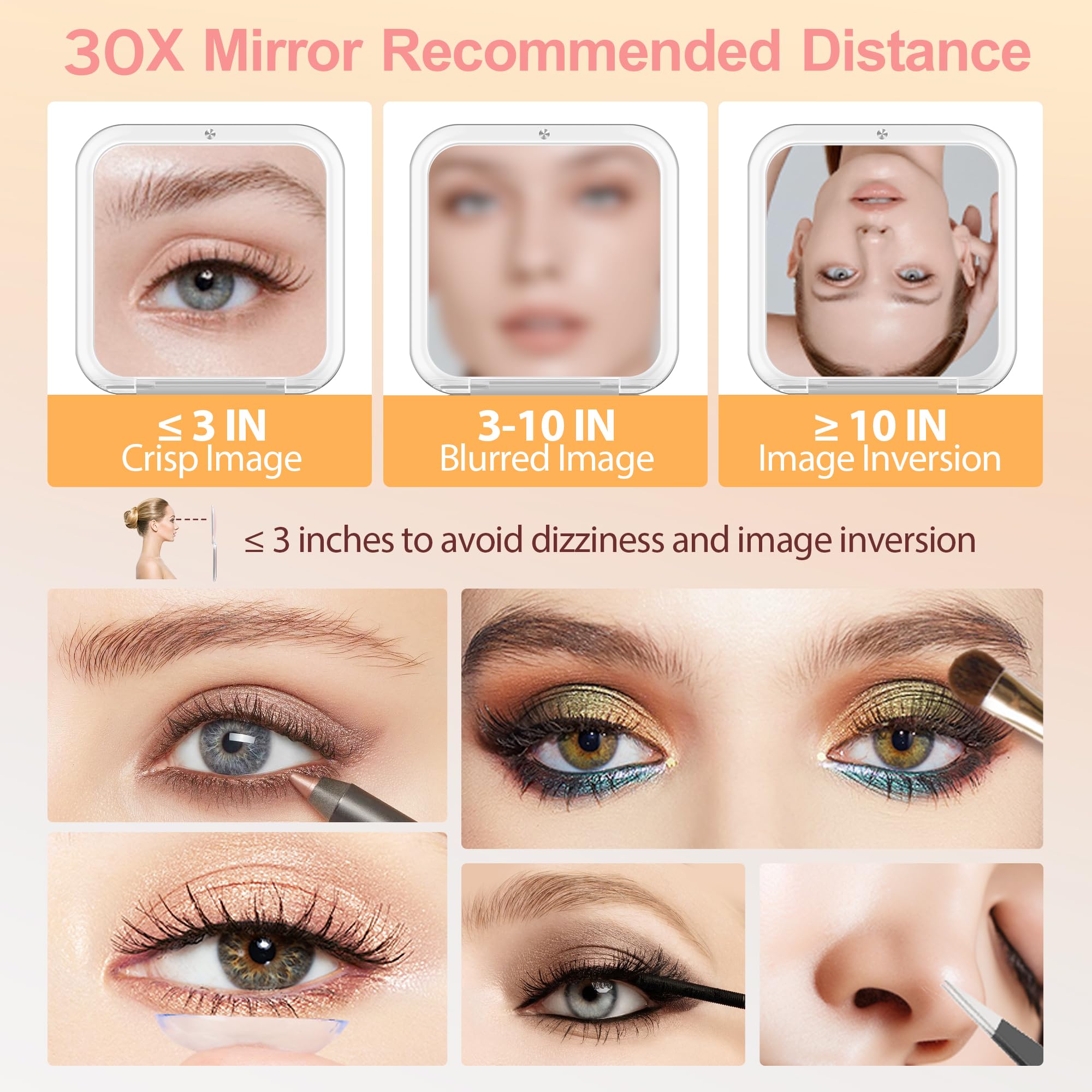 Miyadiva pince-sourcils chrome-perle : coupe précise et nettoyage facile.