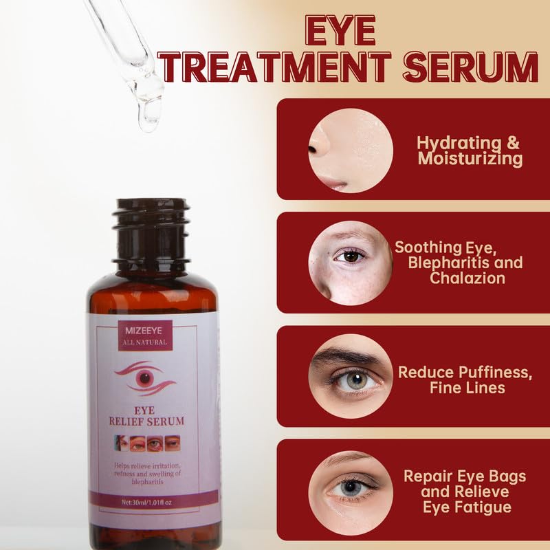 Sérum MIZEEYE avec pipette, pratique pour appliquer deux gouttes.